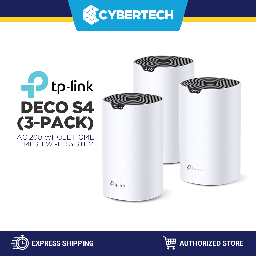 Cybertech TP-Link Deco S4 AC1200 Whole Home Mesh Wi-Fi System | Shopee ...