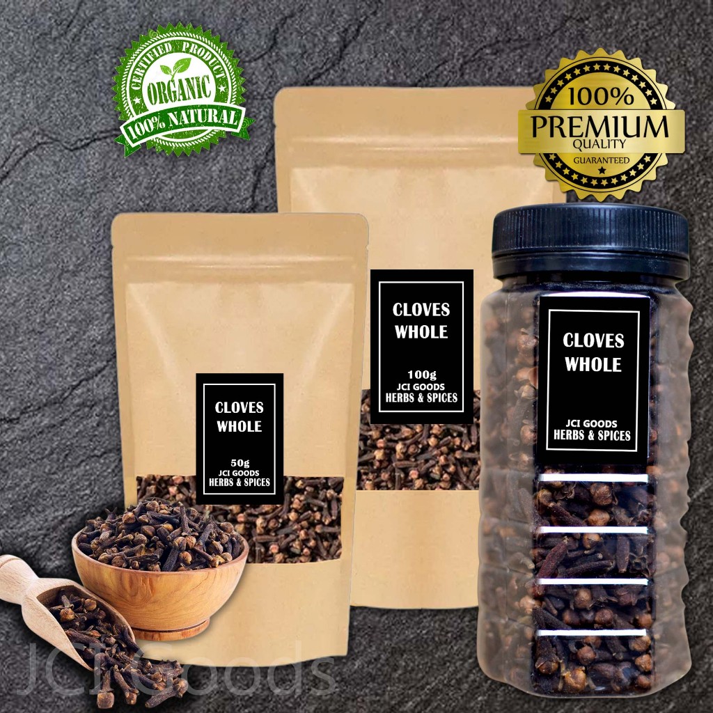 CLOVES WHOLE Herbs and Spices 200ml/100g/50g | Shopee Philippines