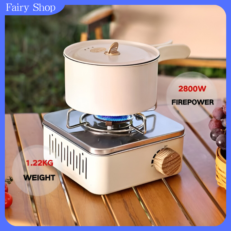Mini Cassette Gas Stove with Storage Bag Portable Cooking BurnerGrill ...