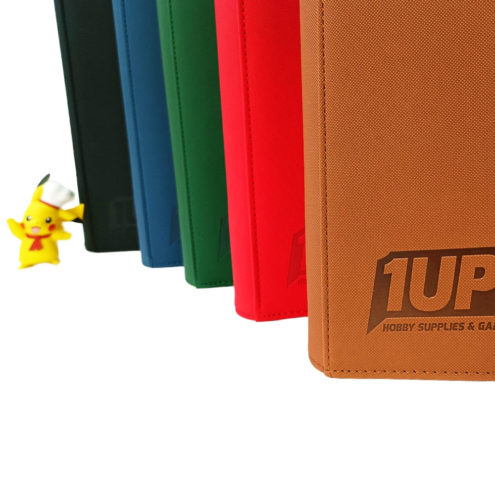 12 Pocket Zipper Card Binder by 1UP | 480 Card Album | Fits standard ...