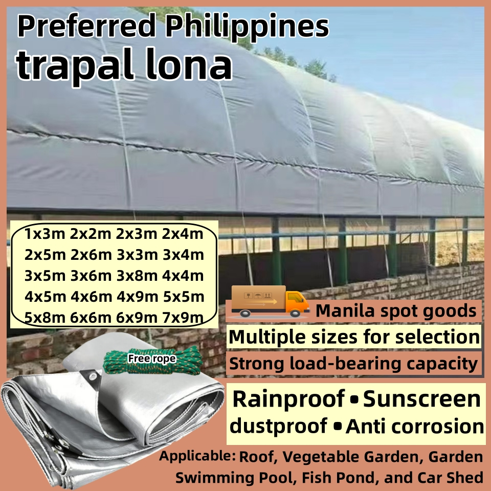 22x29FT UV protection rain cover, Trapal Lona Tolda silver makapal tarp ...