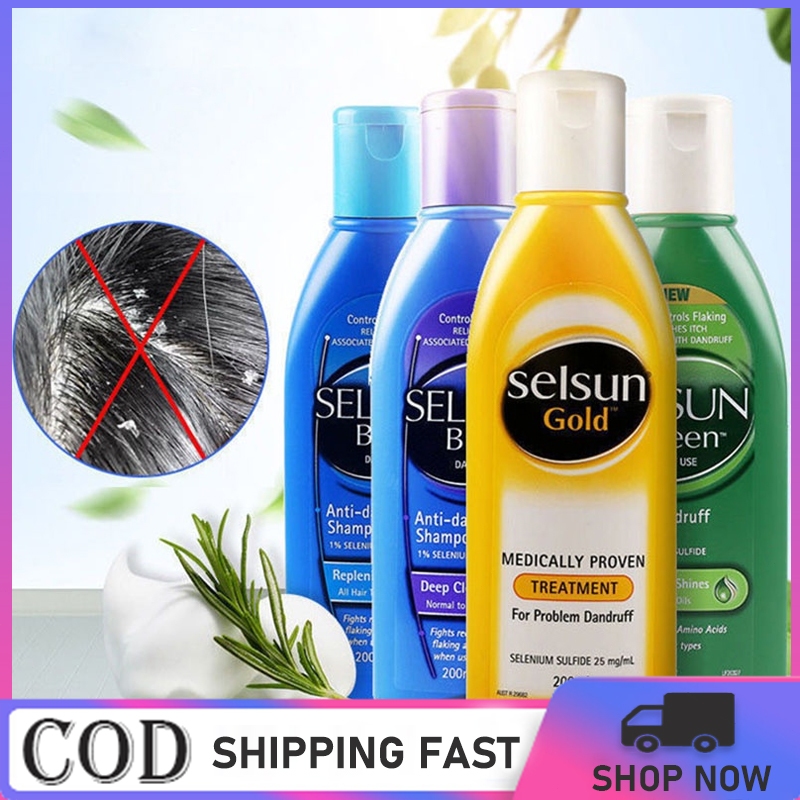 Australia SELSUN BLUE(Deep Cleansing, Replenishing)Selsun Deep ...