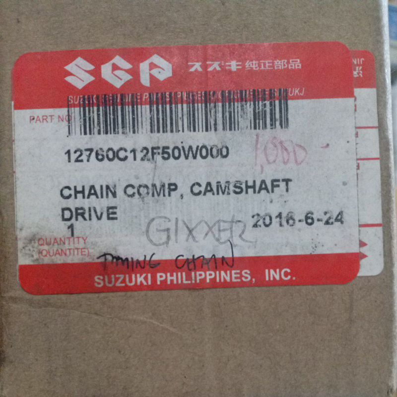 Timing Chain Camshaft Suzuki Gixxer Genuine Shopee Philippines