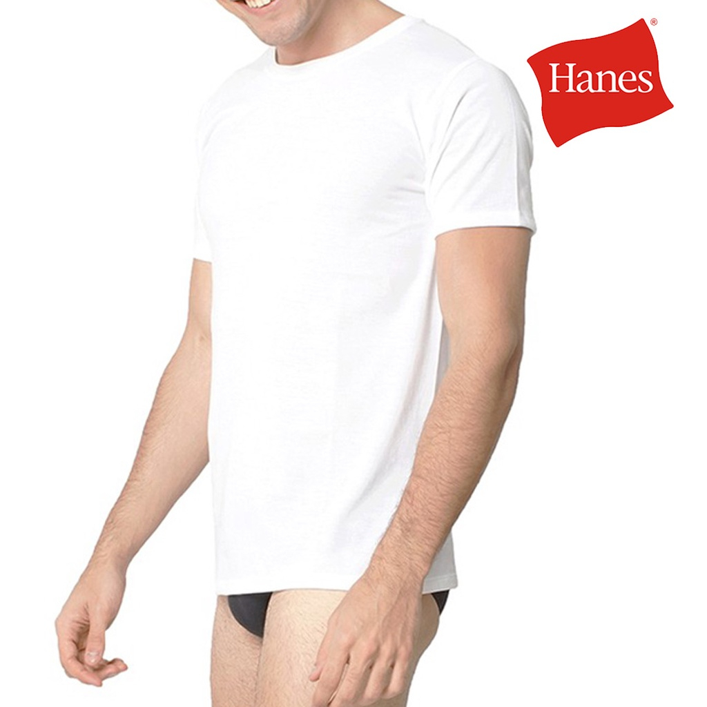 Hanes White 3 Pack Comfortlight CrewNeck T Shirt 1104 Shopee Philippines