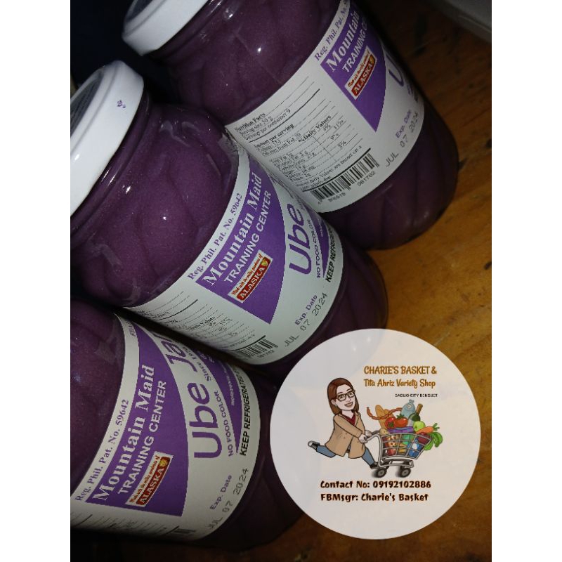BAGUIO GOOD SHEPHERD UBE JAM NEW PACKAGING 2024 EXPIRY DATE IS ONE