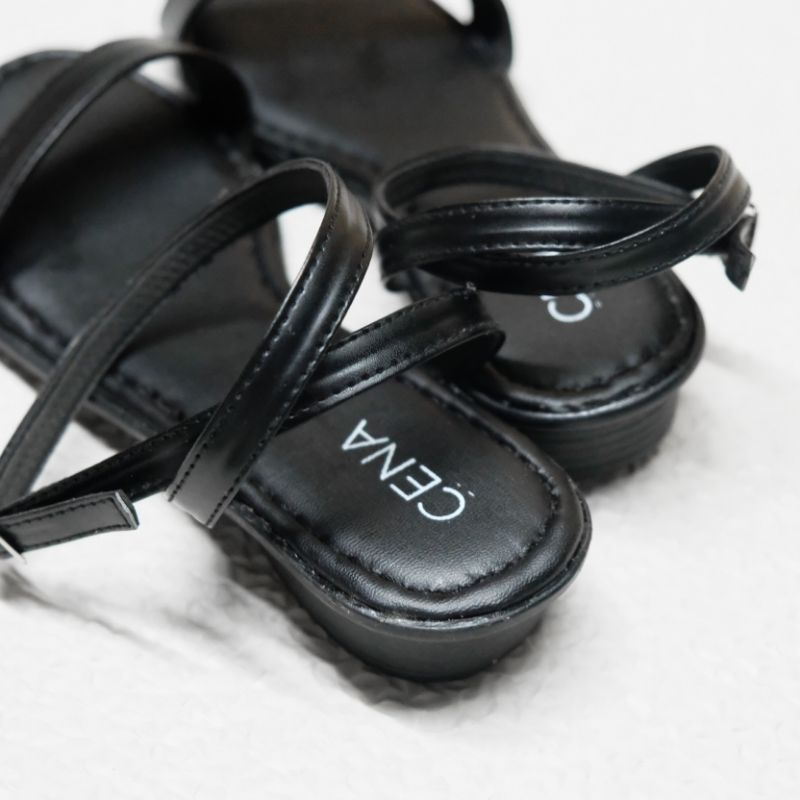 [NEW] Hook-style 1-inch Strap / X-Ankle-Strap Duty Sandals with ...