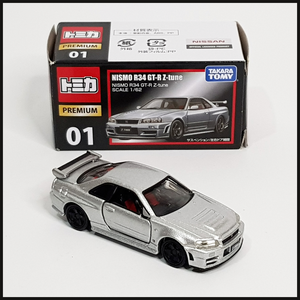 Tomica Premium 01 - Nismo R34 GT-R Z-Tune (Loose) | Shopee Philippines