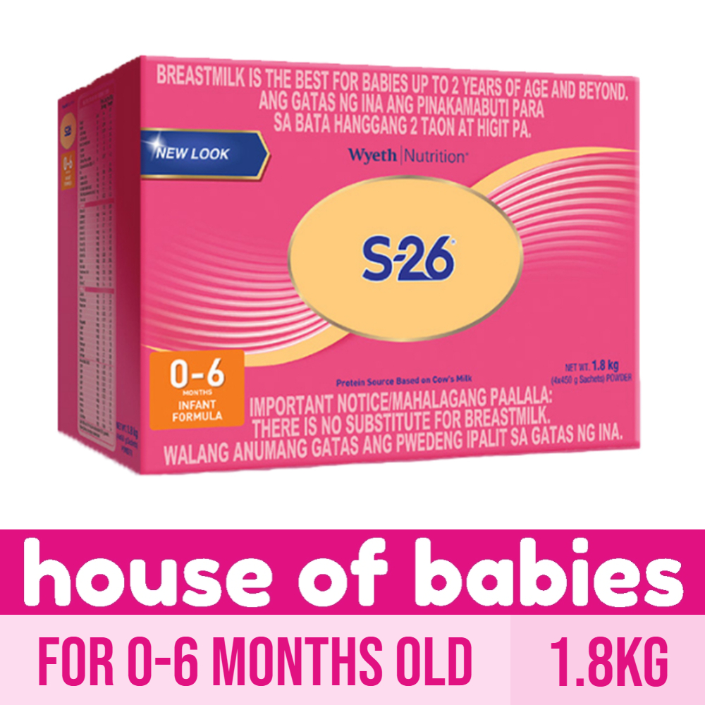 S-26 ONE for 0-6 Months Old Infant Formula