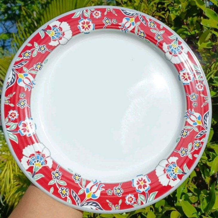 Tupperware 6-PC Scarlet Dinner Plate | Shopee Philippines