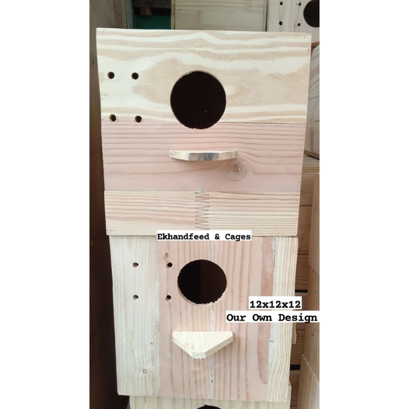 12X12X12 PALOCHINA NESTBOX FOR TEILS/GCC | Shopee Philippines