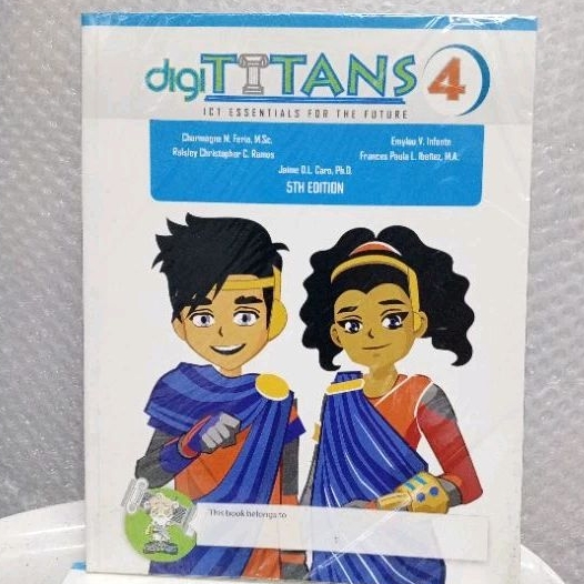 DIGITITANS ICT ESSENTIALS FOR THE FUTURE GRADE 4 5TH EDITION | Shopee ...