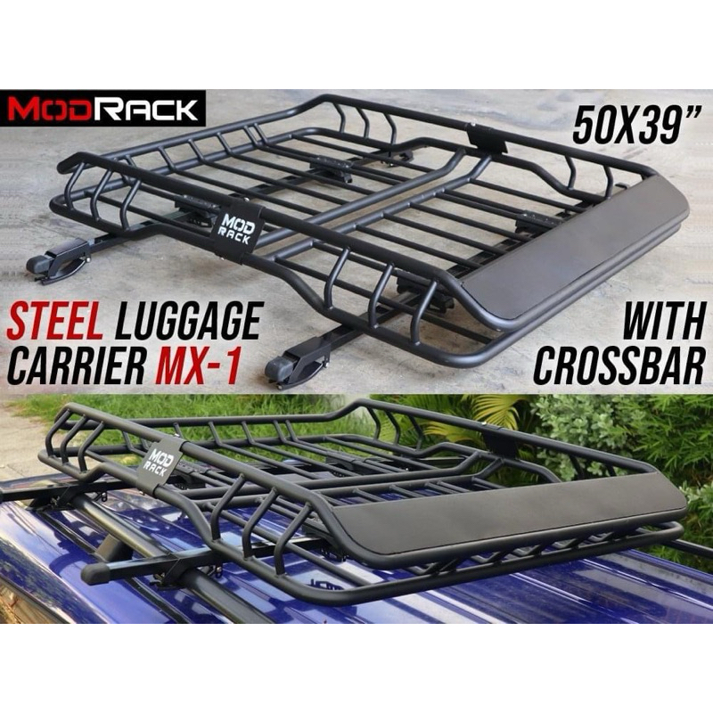 Car Universal Steel Roof Rack Luggage Carrier MODRACK Free Cross Bar ...