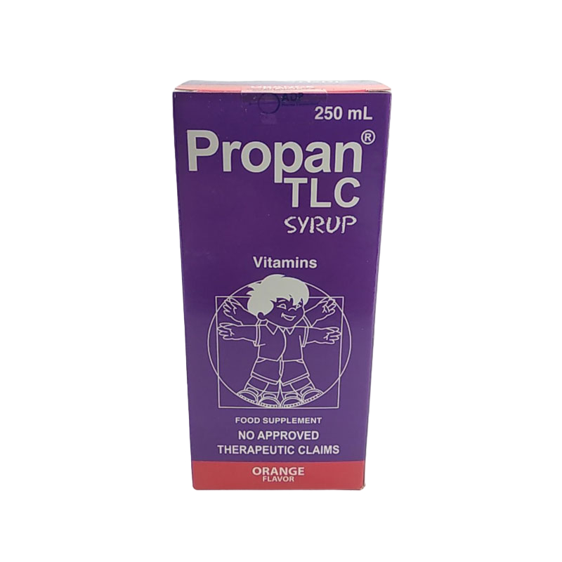Propan TLC Syrup 250ml Orange Flavor | Shopee Philippines