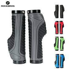 Funn Hilt ES Mountain Bike Handlebar Slip-on Grips, Lightweight And Ergonomic Bicycle Handlebar Grips With 22 Mm Inner Diameters, Unique Patterned Bicycle Grips For MTB/BMX (Blue