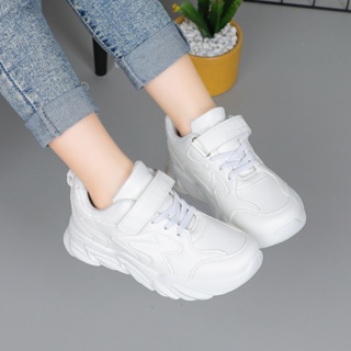 Fashion Kids shoes school white shoes for kids rubber sneakers black ...