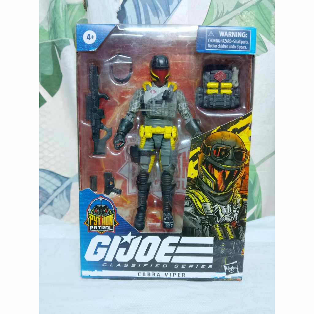 G.I.Joe Classified Series Python Patrol Cobra Viper - Recon | Shopee ...