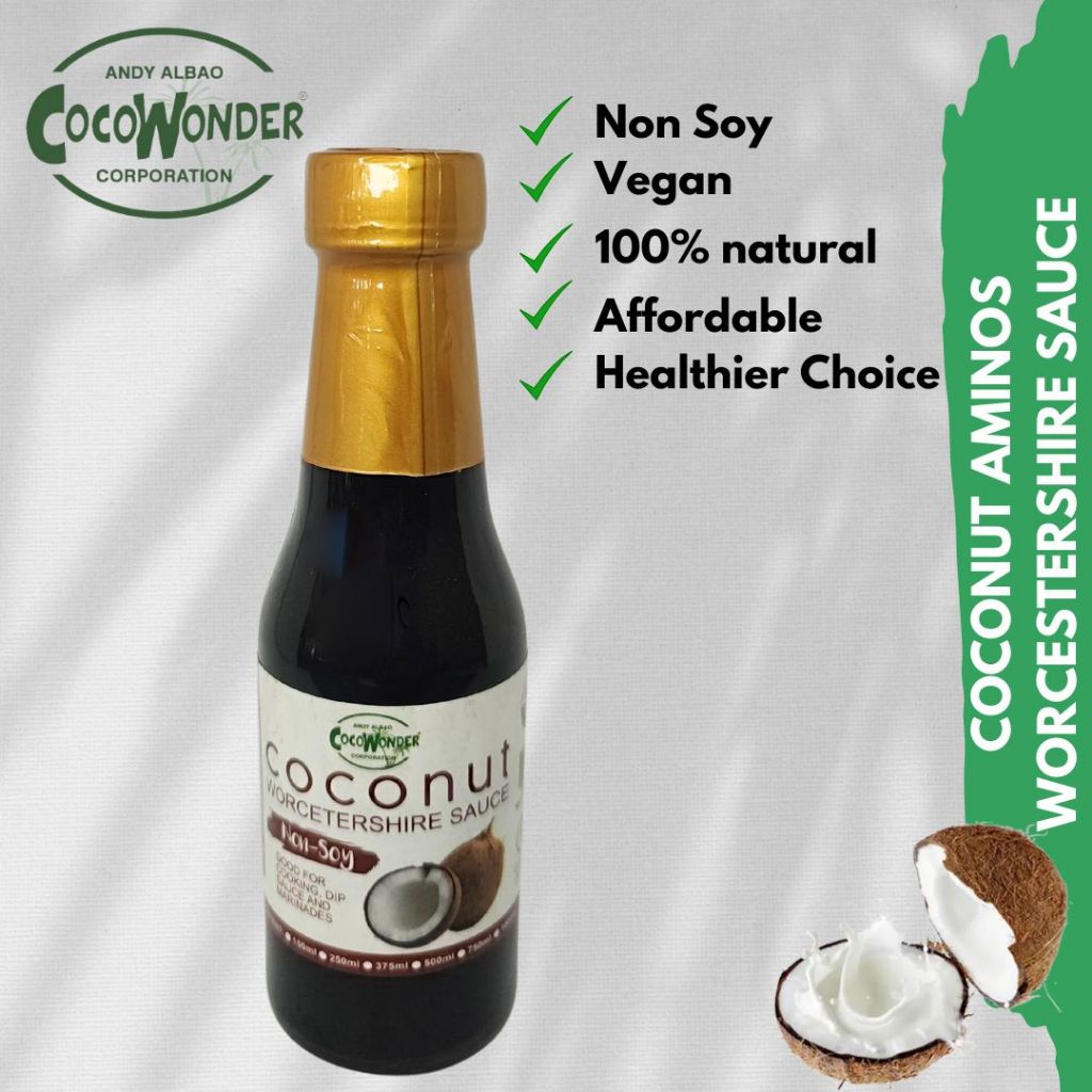 150ml COCONUT AMINOS WORCESTERSHIRE SAUCE Shopee Philippines