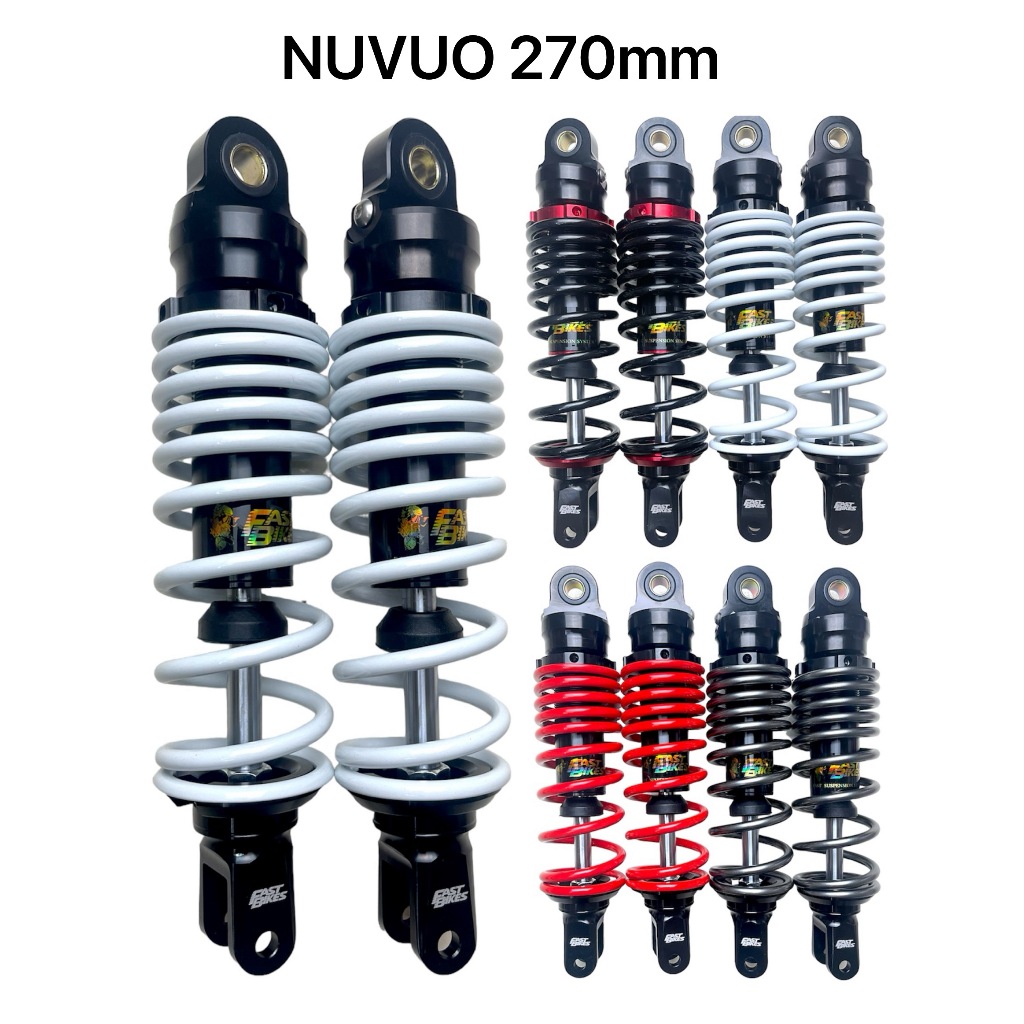 FAST BIKES REAR SHOCK 270MM 305MM 330MM 365MM NOUVO/AEROX/NMAX/PCX