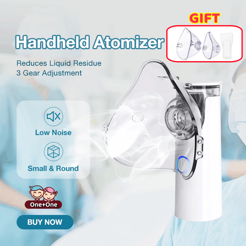 COD Portable Nebulizer Inhaler Ultrasonic Spray Nebulizer Machine For ...