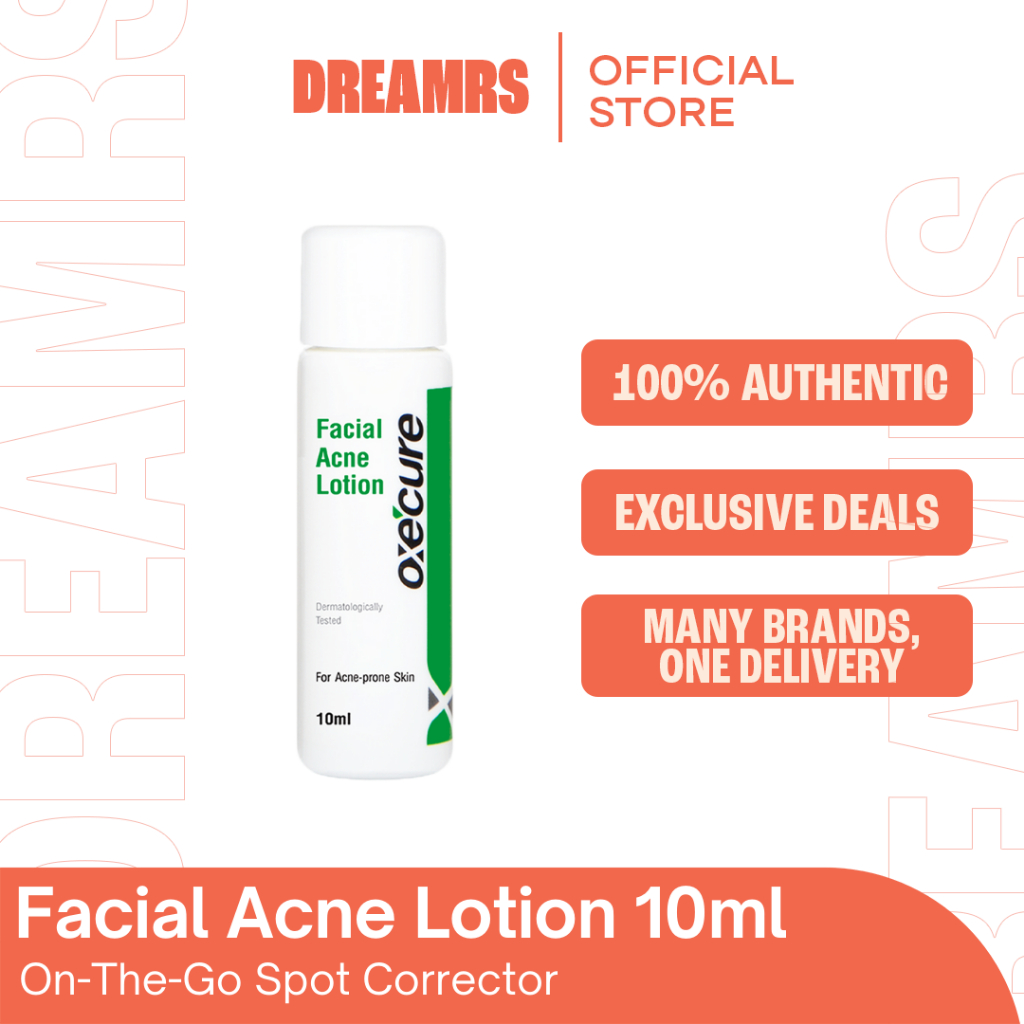 Oxecure Facial Acne Lotion 10ml Dreamrs Shopee Philippines 1856