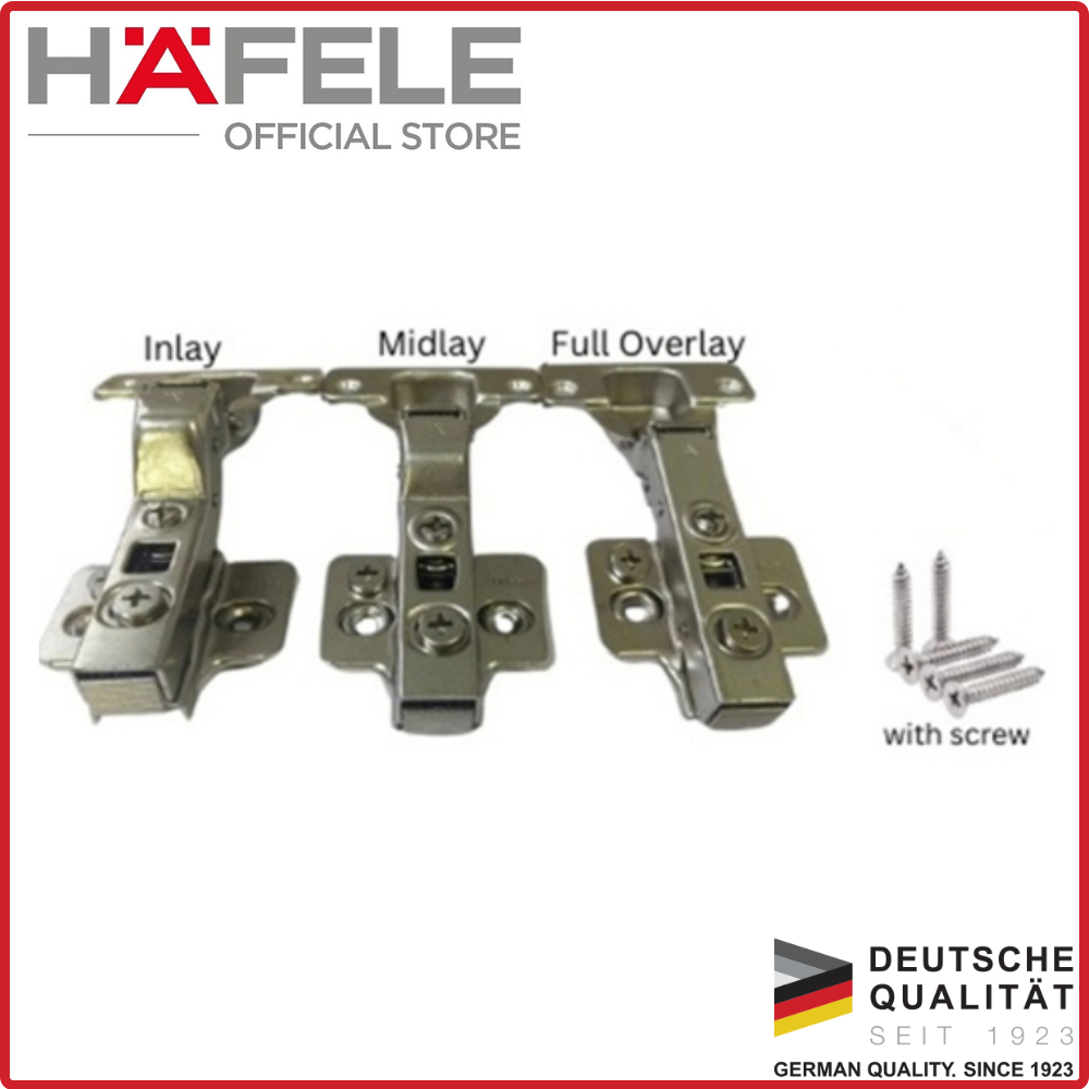 Hafele Metalla SM300 Concealed Hinge Softclose | Shopee Philippines