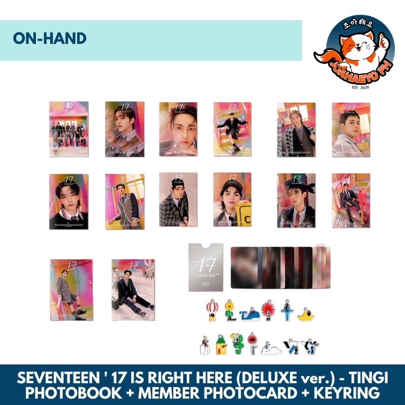 [ON-HAND] SEVENTEEN BEST ALBUM - 17 IS RIGHT HERE DELUXE VER TINGI ...