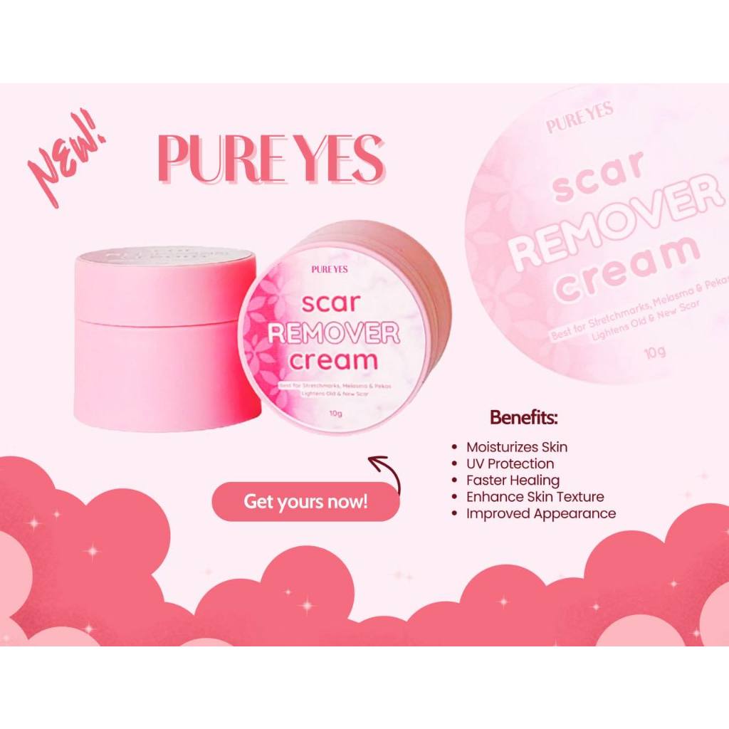 PUREYES Scar Stretch Marks Melasma Remover Cream 10g | Shopee Philippines