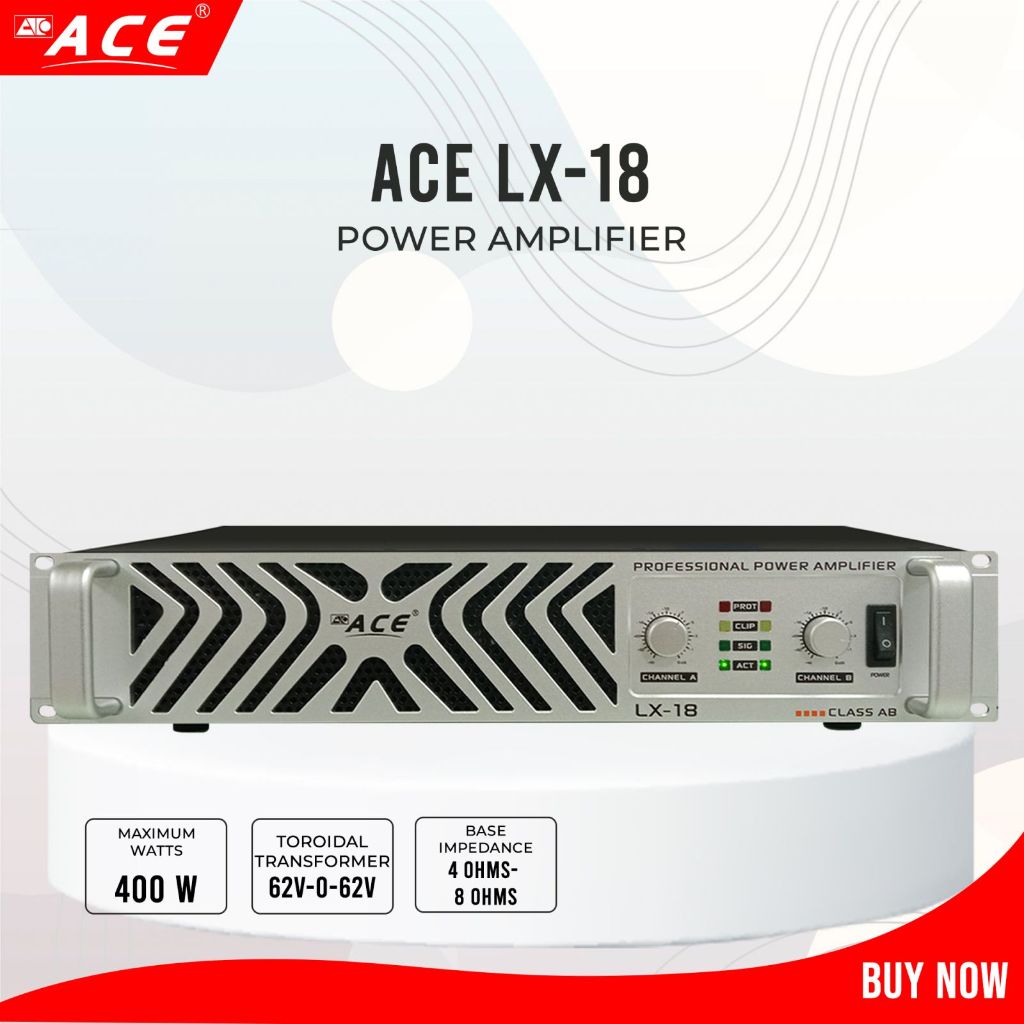 ACE LX-18 Power Amplifier | Shopee Philippines