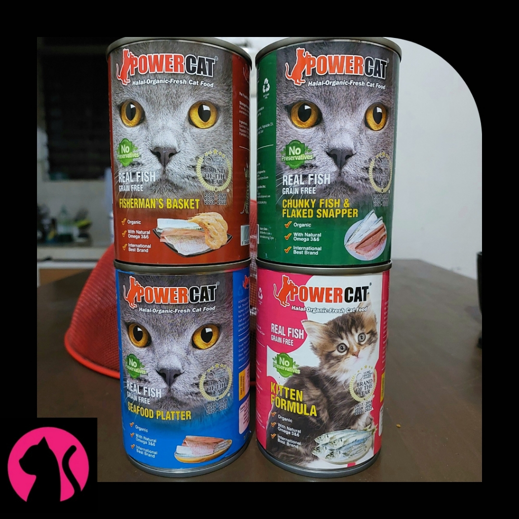 PowerCat Organic Grain Free Wet Cat Food in Can 400G Gourmet Nutrition for Every Cat Shopee Philippines