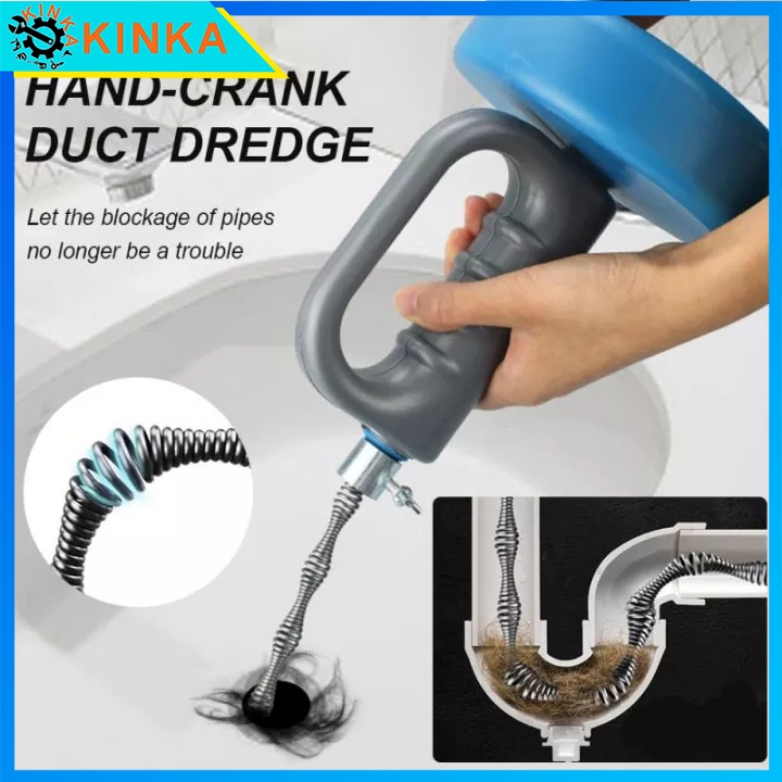 Drain Unblocker Tool Clog Remover Flexible Sewer Pumbling Sink Drain ...