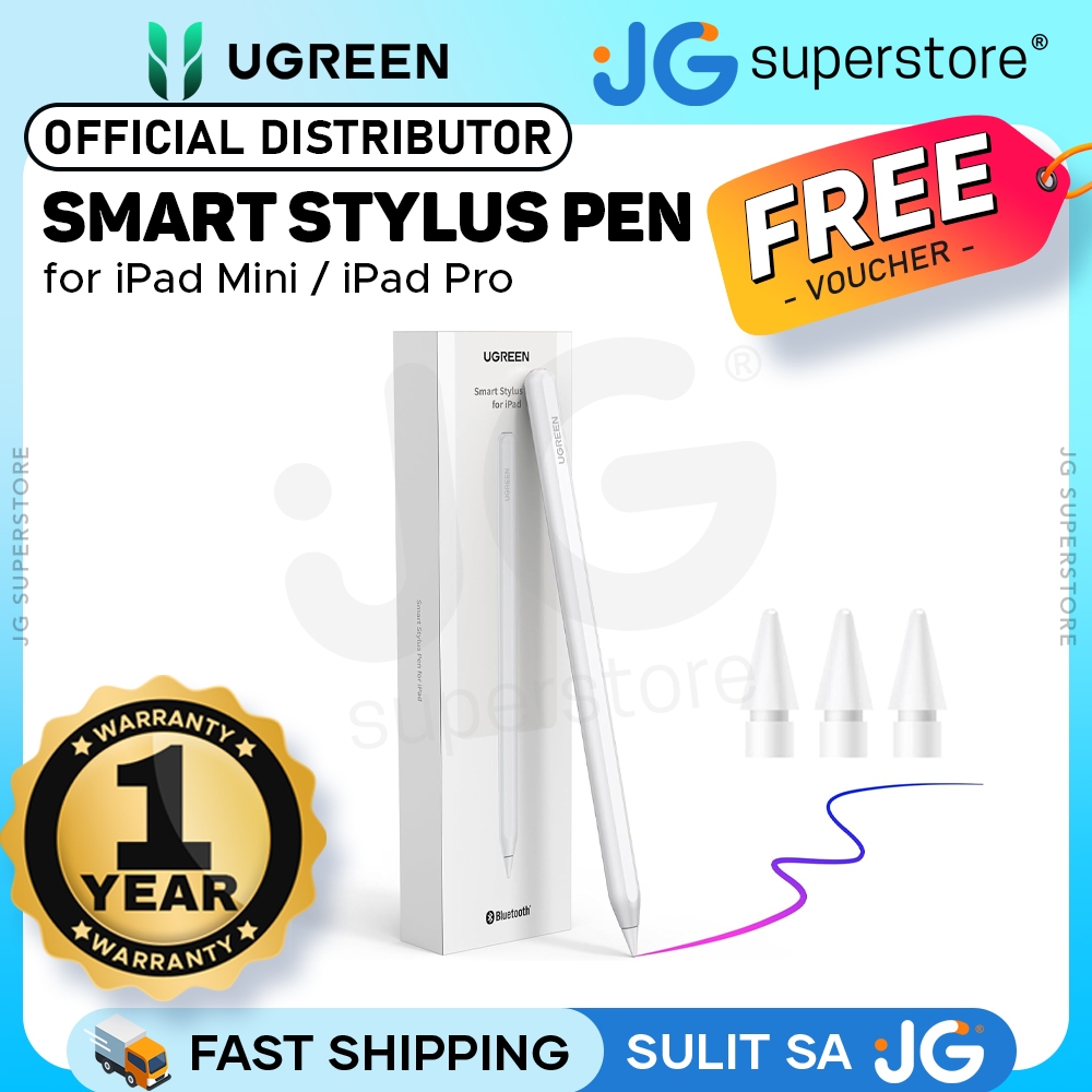 [CLEARANCE] UGREEN Magnetic Wireless Charge Smart Stylus Bluetooth Pen ...