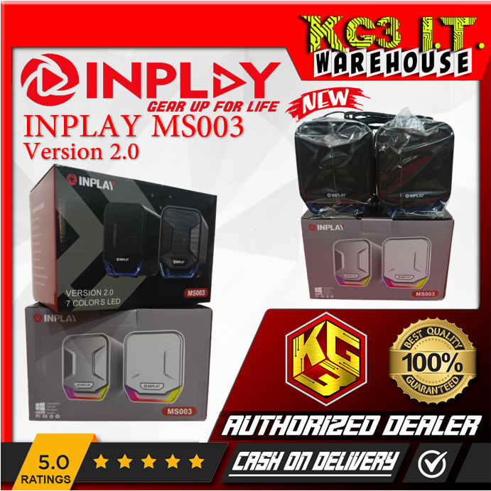 New Inplay MS003 Media USB Speaker | Shopee Philippines