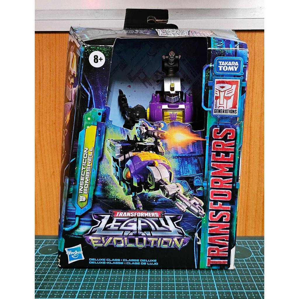 Transformers TF Legacy Evolution Insecticon Bombshell Deluxe Class Bomb ...