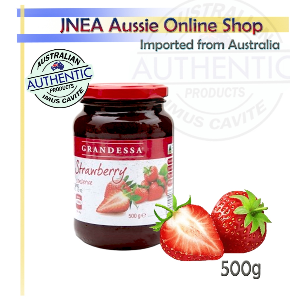 STRAWBERRY JAM Grandessa 500g Imported from AUSTRALIA | Shopee Philippines