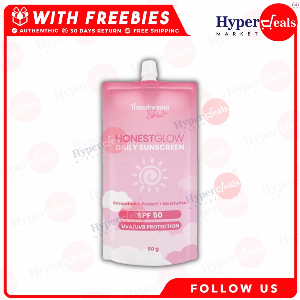 Honest Glow Daily Sunscreen SPF 50 50g | Shopee Philippines