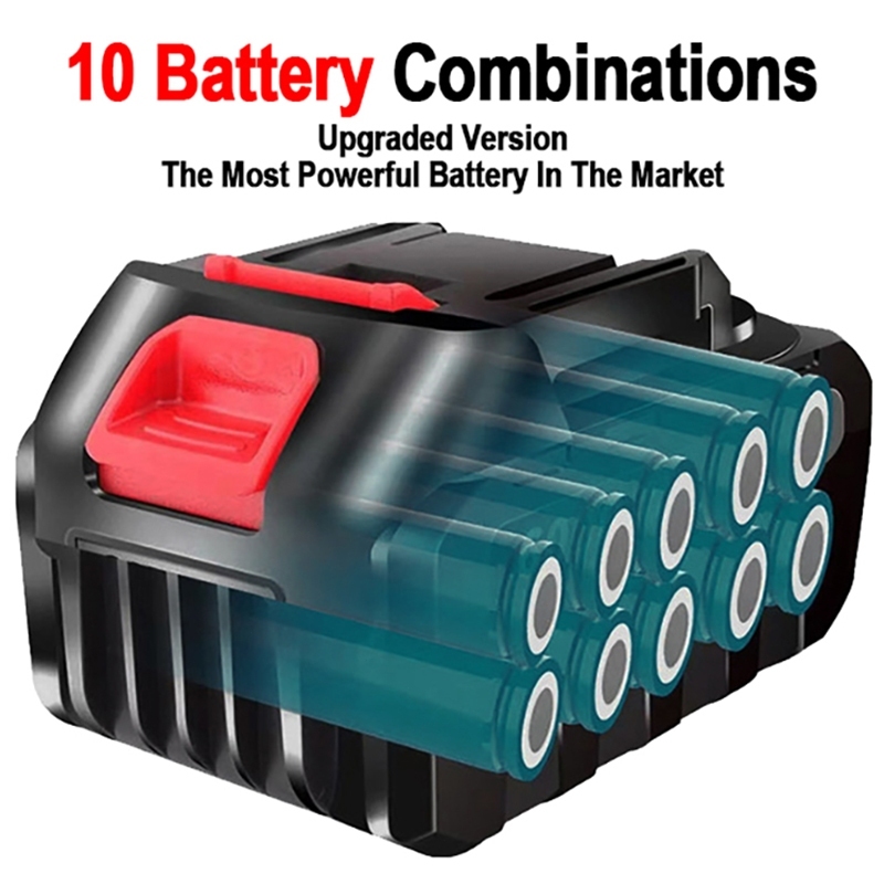 128/168V Grass Cutter Battery Electric Lawn Mower Rechargeable high ...