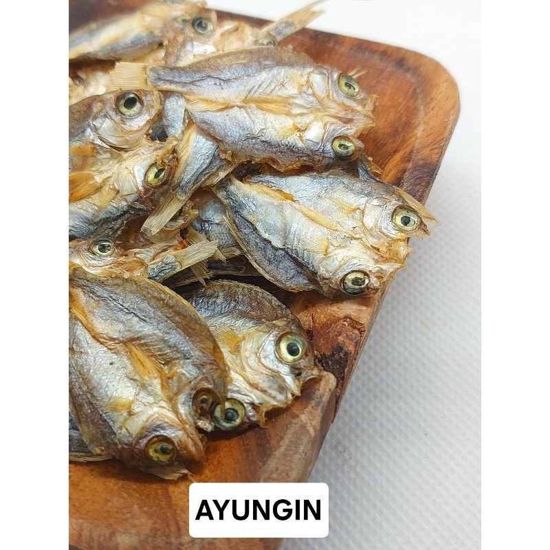 DRIED AYUNGIN | 250 GRAMS | VACUUM SEALED | MILDLY SALTED | DRIED FISH ...