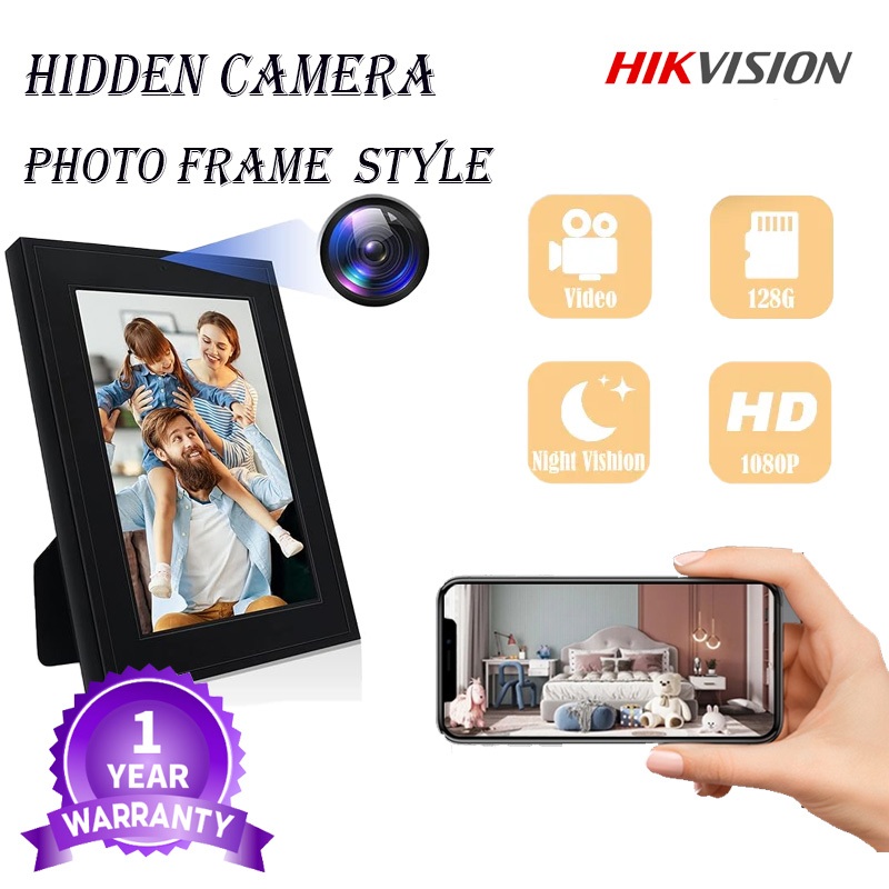 Photo Frame Shape Wireless Video Camera Recorder With Battery Hidden ...