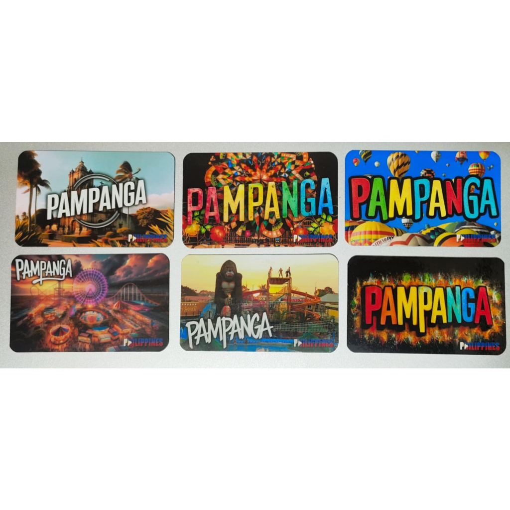 PAMPANGA SOUVENIR RUBBER REF MAGNET | Shopee Philippines