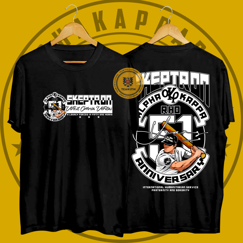 TEAM ITIK CLOTHING Alpha Kappa Rho ( 51st ny ) skeprton Fraternity AKP ...