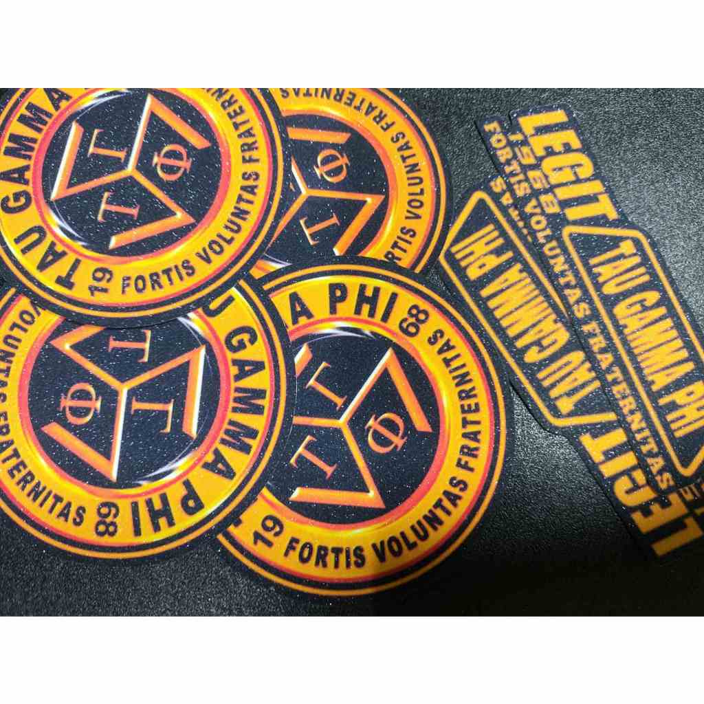 Tau Gamma Phi/ Triskelion Sticker (waterproof) | Shopee Philippines