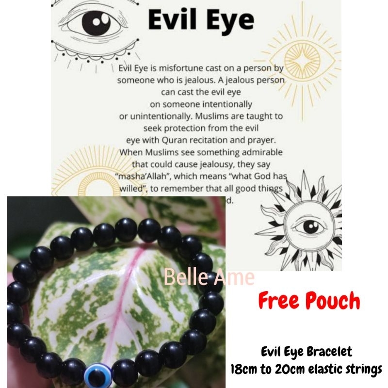 Lucky Charms Bracelet Evil Eye for health protection from envy and bad luck