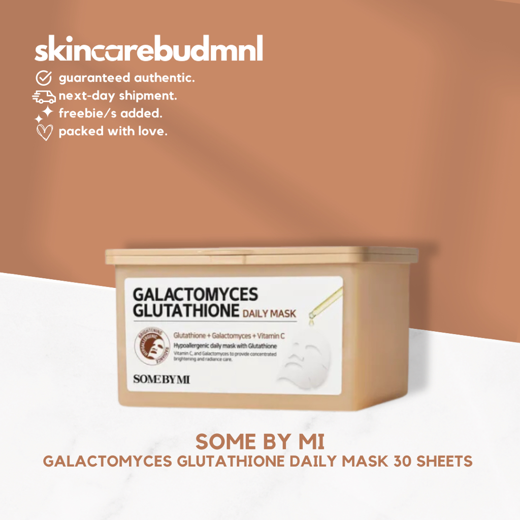 Masque Hydratant Some By Mi Au Glutathion Et Galactomyces - Boîte De 30 Pièces - Neuf Sous Emballage