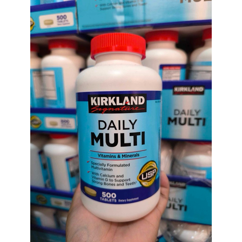 Authentic kirkland daily multivitamins 500tablets (EXP NOV 2025) Shopee Philippines