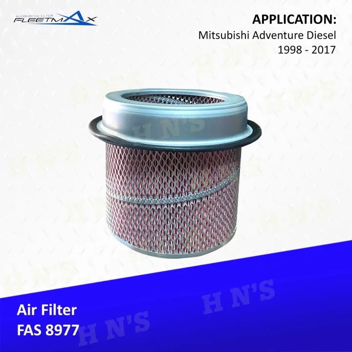 Fleetmax Air Filter FAS8977 for Mitsubishi Adventure Diesel ( 1998 ...