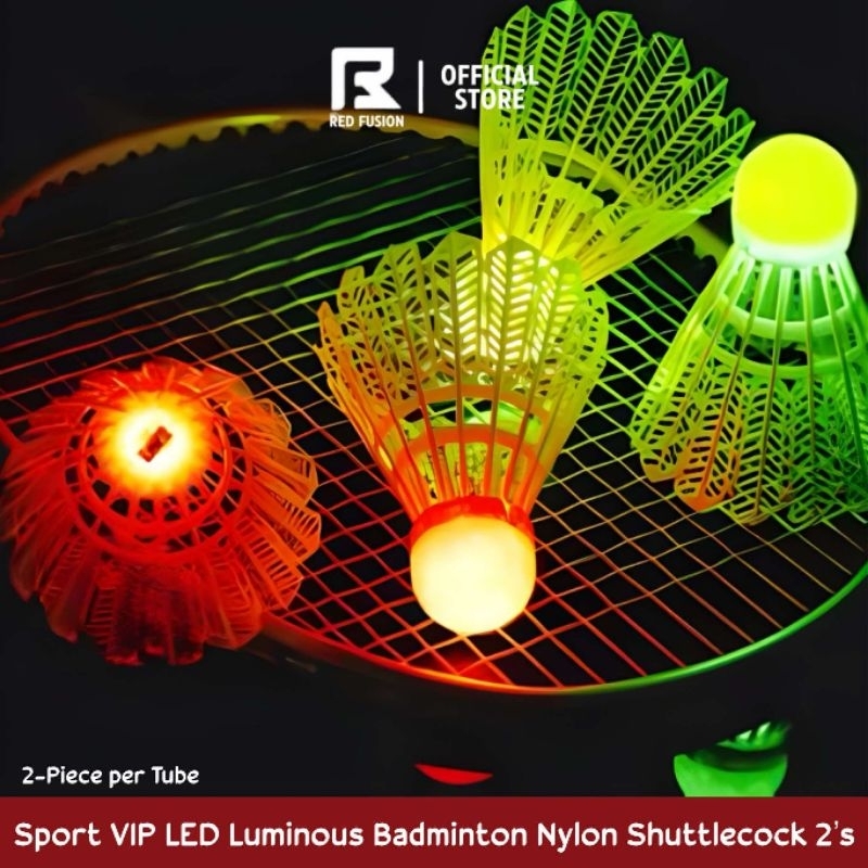 Sport VIP LED Luminous Badminton Nylon Shuttlecock 2's | Shopee Philippines
