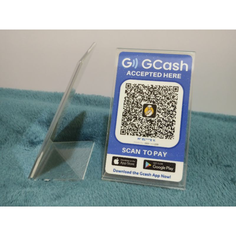 Mini Qr code Standee Acrylic | Shopee Philippines