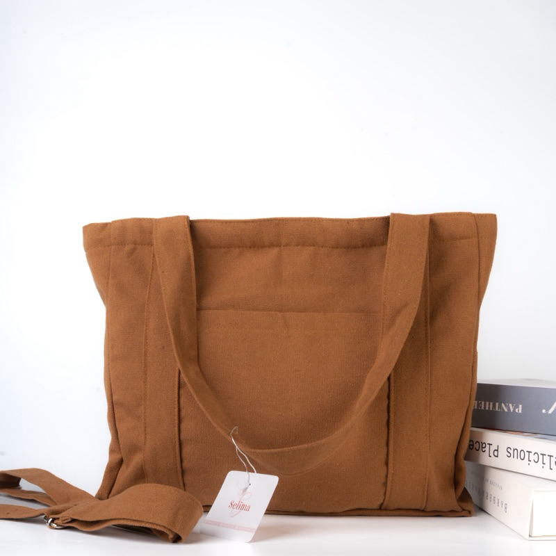 Canvas bag shoulder best sale