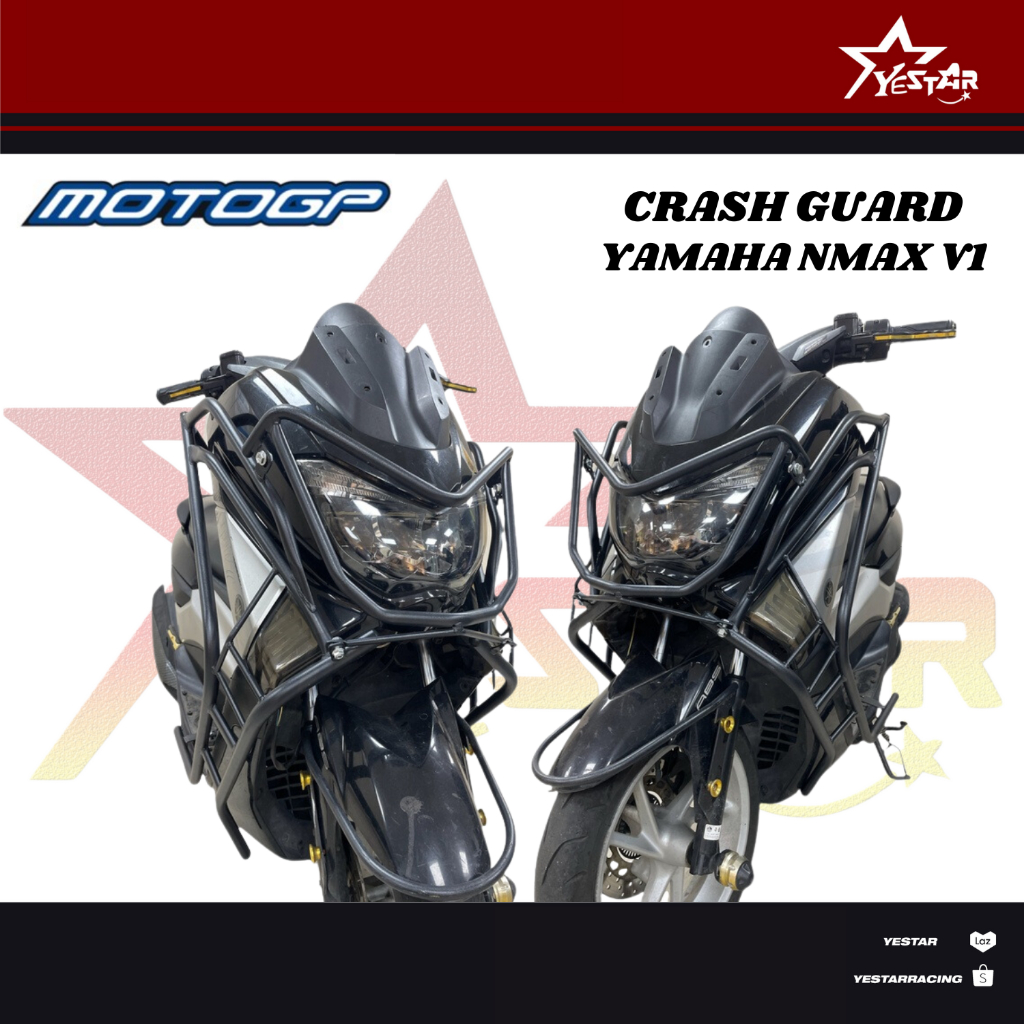 Yestar Complete Set Yamaha Nmax v1 Crash Guard Motorcycle Accessories ...