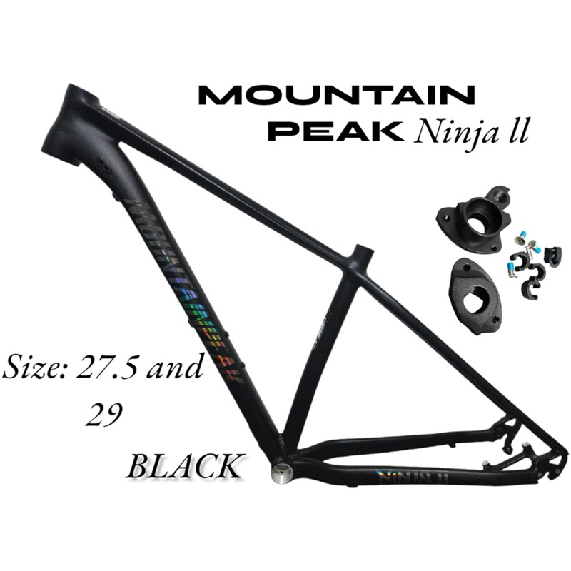 MOUNTAIN PEAK NINJA II 2024 27.5 and 29R FRAME ONLY Shopee Philippines